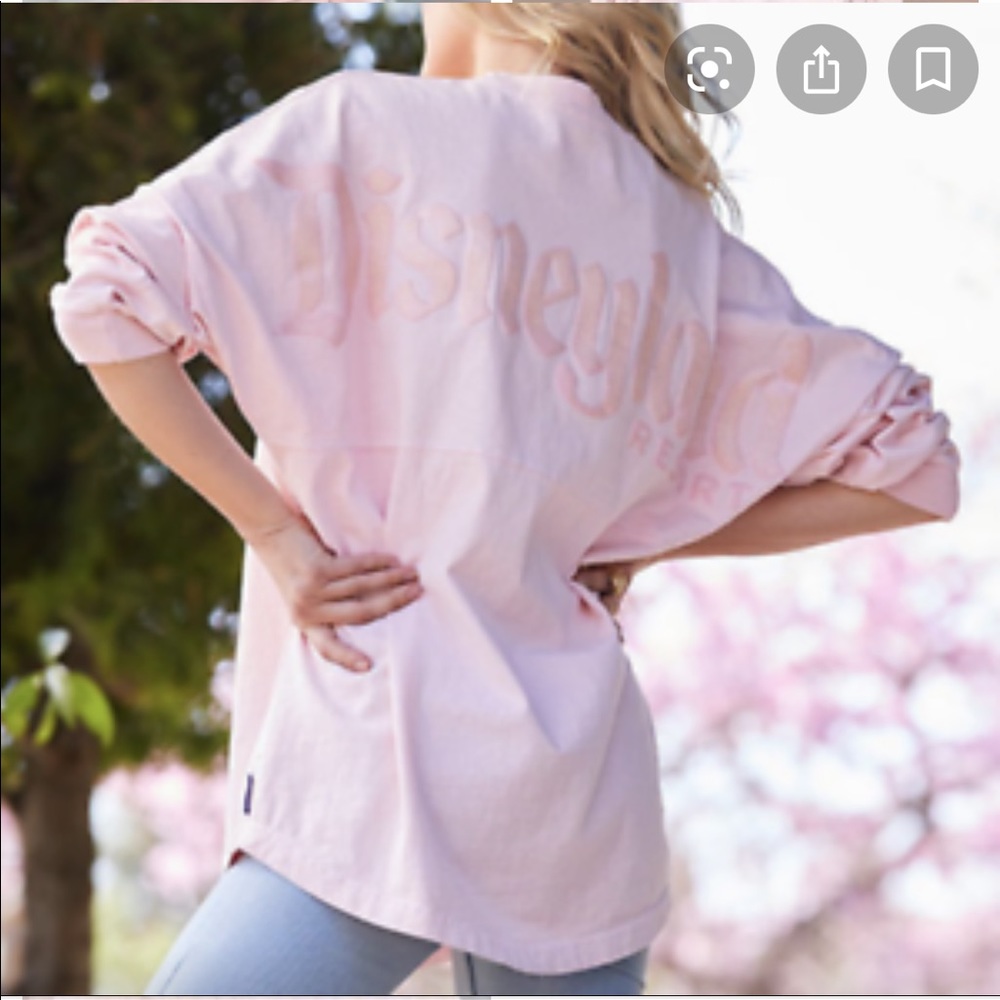 Disneyland millennial pink spirit jersey